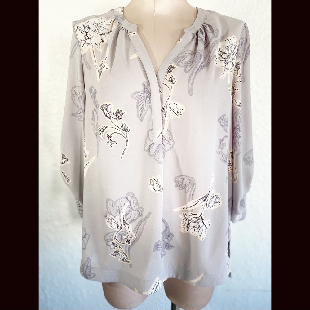 Poly Work Blouse Office Wear Spring and Summer
